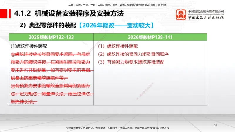 01.08一建《机电》新教材变动解析课_2026年一级建造师_2026年一建机电_2026年一建机电SVIP_2026一建机电SVIP_02-基础精讲✿高端面授✿深度强化_讲义