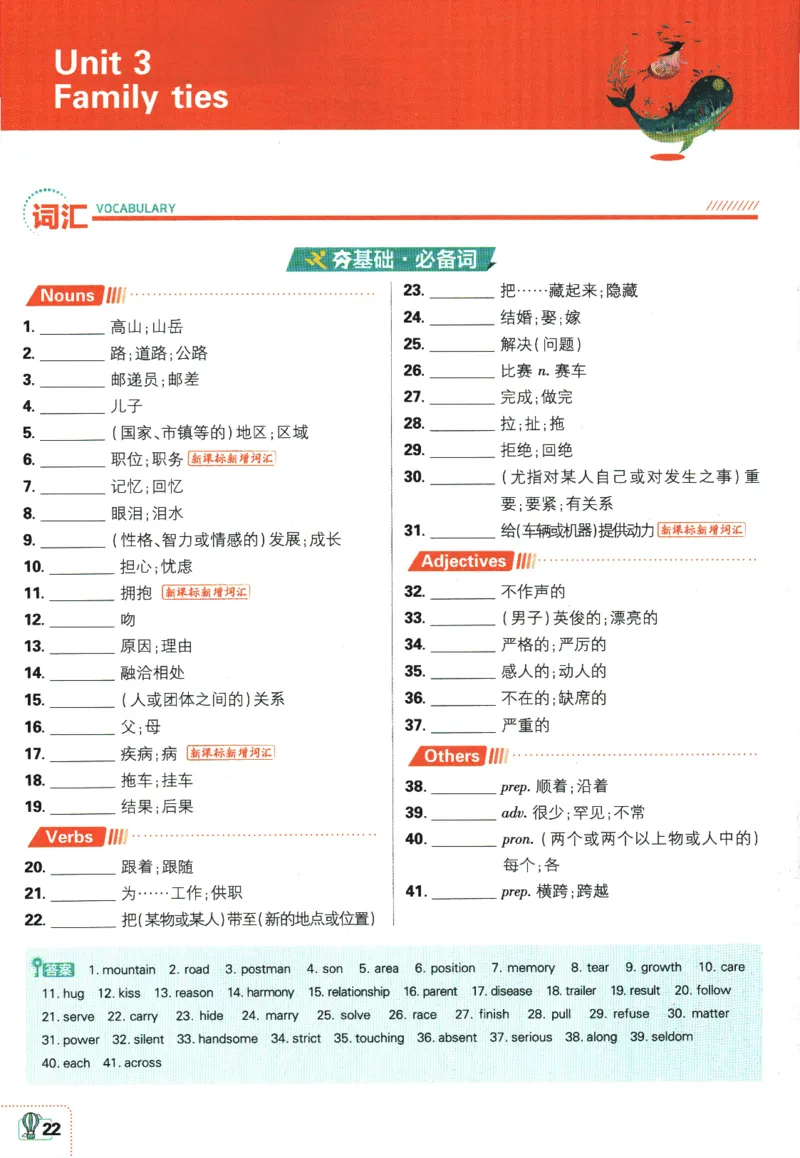 2026版《初中必刷题》英语WY7上狂K重点_A007初中必刷合集2_A039初中必刷题合集_7上_2026版《初中必刷题》英语WY7上