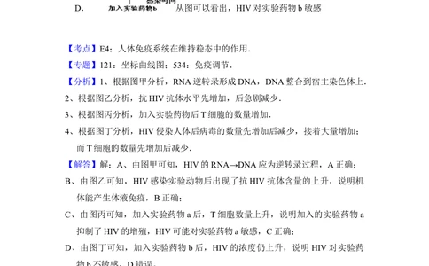 2013年高考生物试卷（新课标Ⅰ）（解析卷）_生物历年高考真题_新&middot;Word版2008-2025&middot;高考生物真题_生物（按省份分类）2008-2025_2008-2025&middot;（河南）生物高考真题