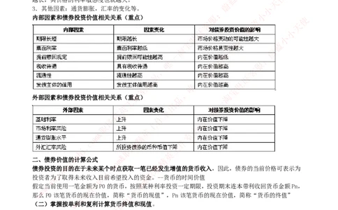 证券基金类-证券投资分析完整知识点_2025春招题库汇总_券商-基金题库-1_05基金券商汇总_中信证券_中信证券笔试_证券投资专业知识复习知识点讲义整理