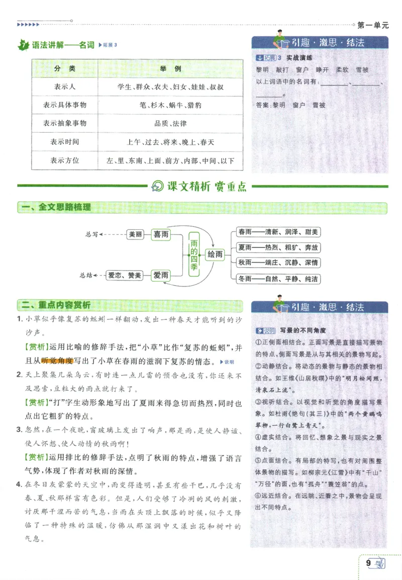 2026版《初中必刷题》语文RJ7上狂K重点_A007初中必刷合集2_A039初中必刷题合集_7上_2026版《初中必刷题》语文RJ7上