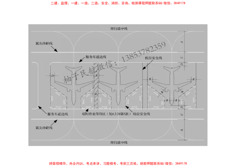005（飞行区的组成及功能3、航站区的组成及功能）-黑白_2026年一级建造师_2026年一建民航_2025年一建民航SVIP_02-基础精讲✿高端面授✿深度强化_黑白