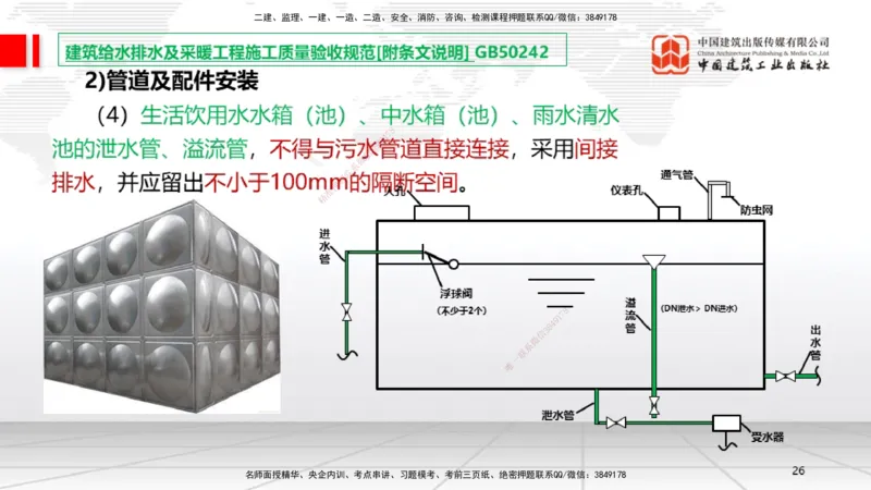 05节3.1建筑给水排水与供暖工程施工技术1（01.04）_2026年一级建造师_2026年一建机电_2026年一建机电SVIP_2026一建机电SVIP_02-基础精讲✿高端面授✿深度强化_讲义