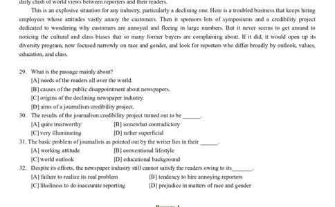 2001年历年考研英语真题_❤️1.1980-2009年考研英语真题及解析(英语一二通用）_01、真题部分（英语一二通用）_Word版