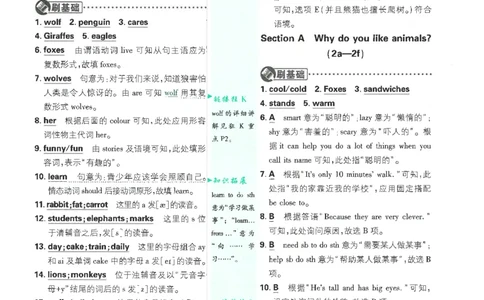 2025必刷题初中RJ英语（七年级下）答案_初中英语新版_最新人教版英语七年级下册_七下英语2025版_15.2025春英语人教7下热门资料合集_2025春七下人教英语七下必刷题（高清彩版）