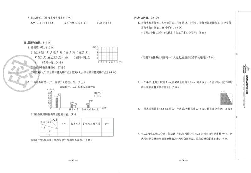 《期末冲刺优选卷》四年级下册数学西师版_2024年人教版小学数学一二三四五六年级上册下册期中期末试a0747_小学全科《同步练习+精品试卷》打包下载（1-6年级单元月考期中期末试卷）