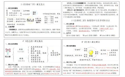 25秋六上语文新版课内重点知识生字词《课课贴》_25秋《生字+组词+字帖》语文1-6年级