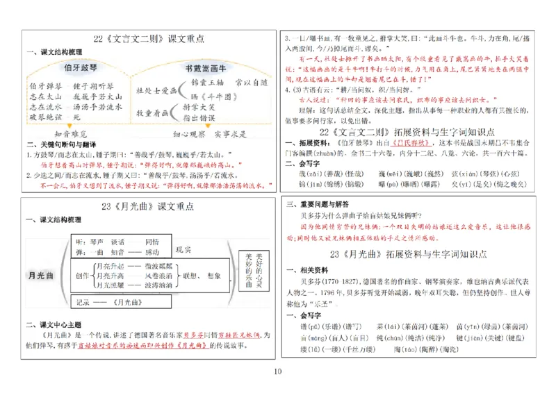 25秋六上语文新版课内重点知识生字词《课课贴》_25秋《生字+组词+字帖》语文1-6年级