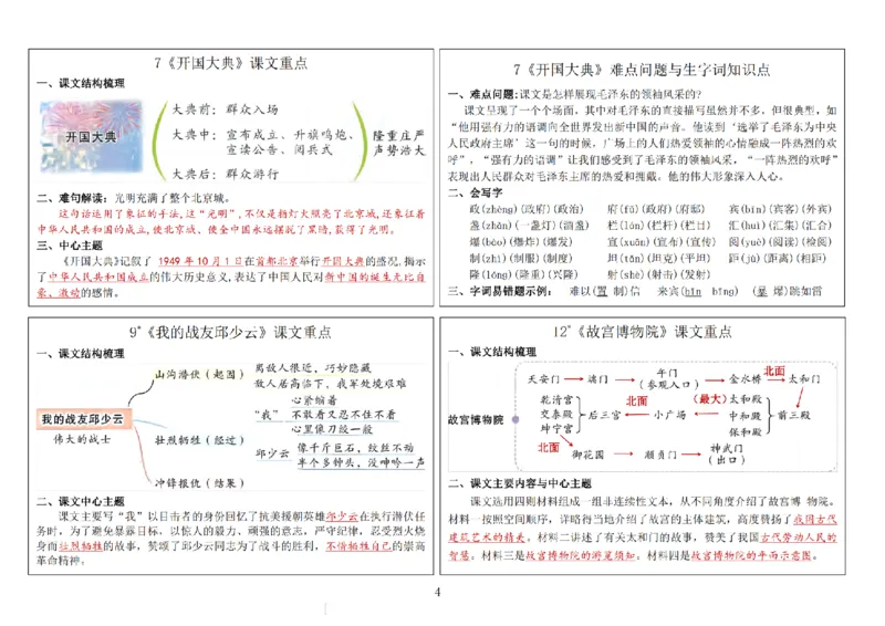25秋六上语文新版课内重点知识生字词《课课贴》_25秋《生字+组词+字帖》语文1-6年级