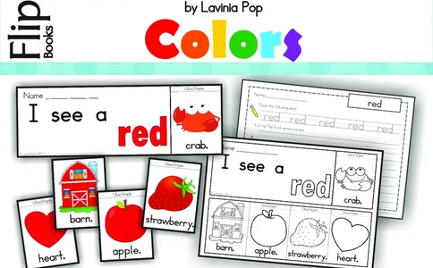 FlipBooks-Colours38P_幼小衔接全套_幼小衔接资料大全_幼小衔接资料1️⃣_017高频词翻翻卡500页_高频词翻翻卡文档500页