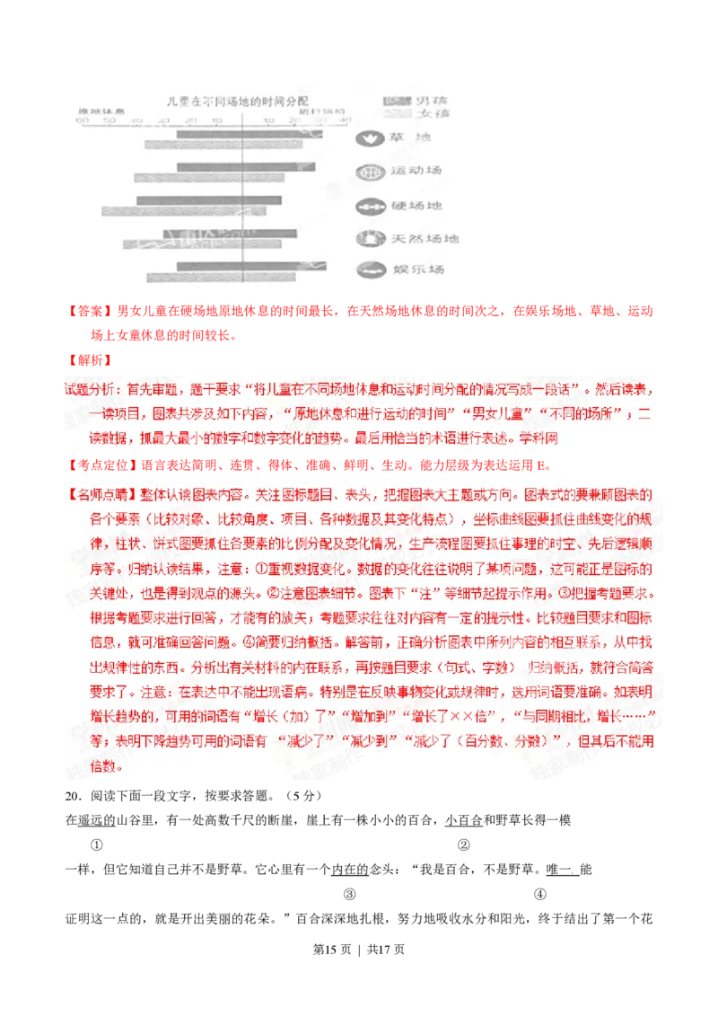 2015年高考语文试卷（重庆）（解析卷）_语文历年高考真题_新&middot;PDF版2008-2025&middot;高考语文真题_语文（按省份分类）2008-2025_2012-2025&middot;（重庆）语文高考真题