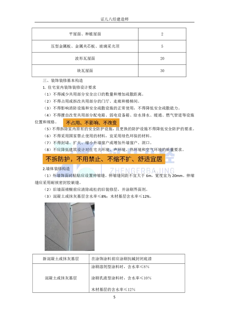 06-建筑构造设计的基本要求2（门窗、屋面、装饰装修、变形缝）_2026年一级建造师_2026年一建建筑_2025年一建建筑SVIP_02-基础精讲✿高端面授✿深度强化_讲义