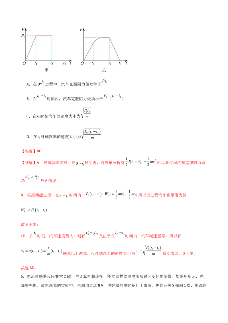 专题01图像法（解析版）_2025高中物理模型方法技巧高三复习专题练习讲义_高考物理备考方法