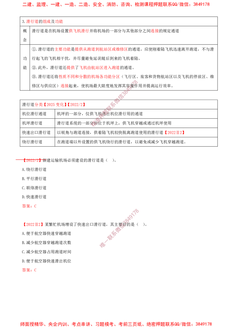 07.07-第1章-1.2-运输机场的分类及功能（四）_2026年一级建造师_2026年一建民航_2025年一建民航SVIP_02-基础精讲✿高端面授✿深度强化_11-民航《教材精讲班》高永志SMR_01.第一章
