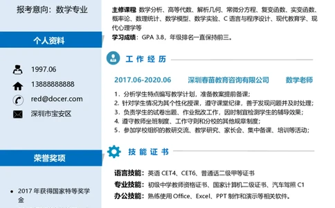 数学专业_26考研复试_10考研复试资料25_2025考研复试简历124款_按专业分类