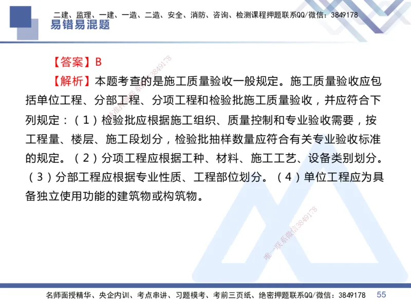 01.2025王晓丹-易错易混题讲解-管理_2026年一级建造师_2026年一建管理_2025年一建管理SVIP_04-冲刺串讲✿考点强化✿小灶集训_39-管理《易错易混讲解》黄雨诗HX_讲义
