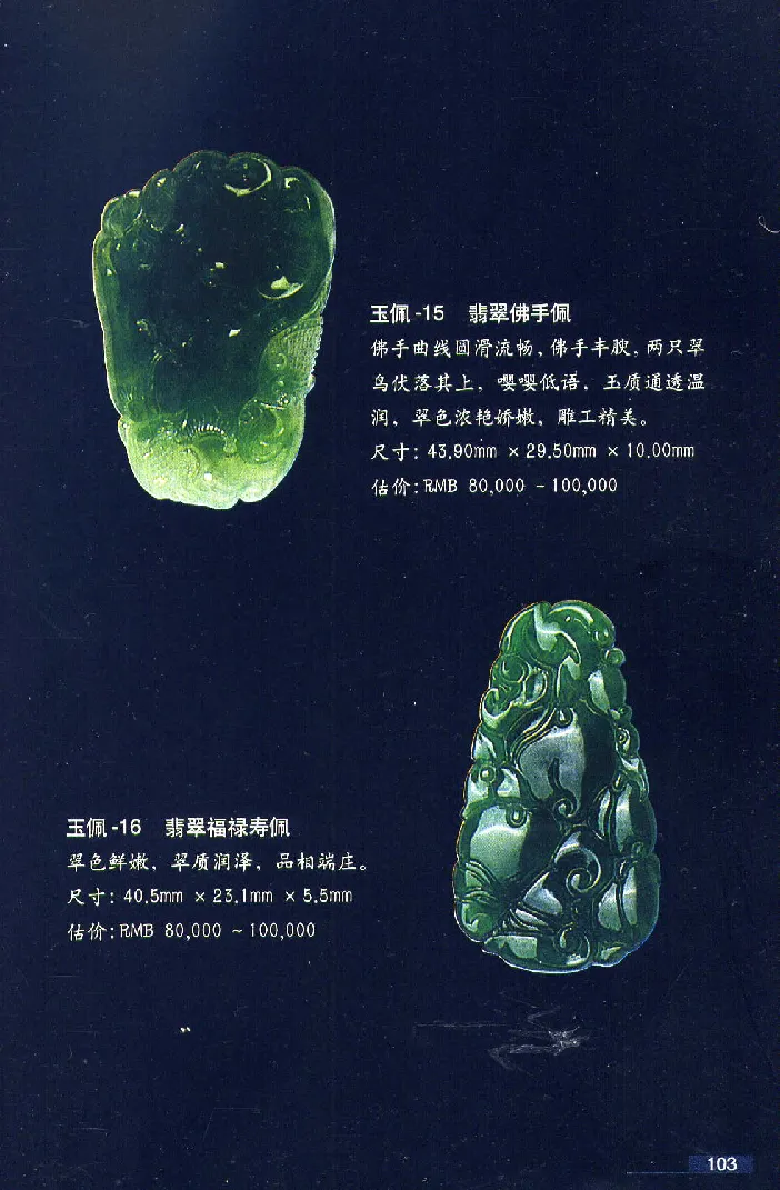 珠宝玉石鉴赏珍藏版翡翠鉴赏_X018-玉石珠宝鉴定教程最新合集_3、珠宝玉石鉴赏学习资料合集