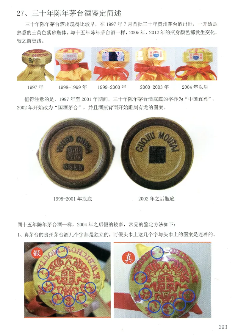 茅台三十年鉴定_X017-奢侈品鉴定教程最新合集_5、寄卖行鉴定全套手册合集6套_名酒古酒鉴定资料