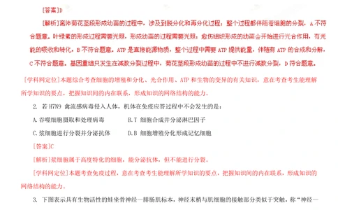 2013年高考生物试卷（四川）（解析卷）_生物历年高考真题_新&middot;PDF版2008-2025&middot;高考生物真题_生物（按年份分类）2008-2025_2013&middot;高考生物真题
