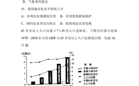 2016年高考地理试卷（浙江）（4月）（空白卷）_地理历年高考真题_新&middot;PDF版2008-2025&middot;高考地理真题_地理（按试卷类型分类）2008-2025_自主命题卷&middot;地理（2008-2025）