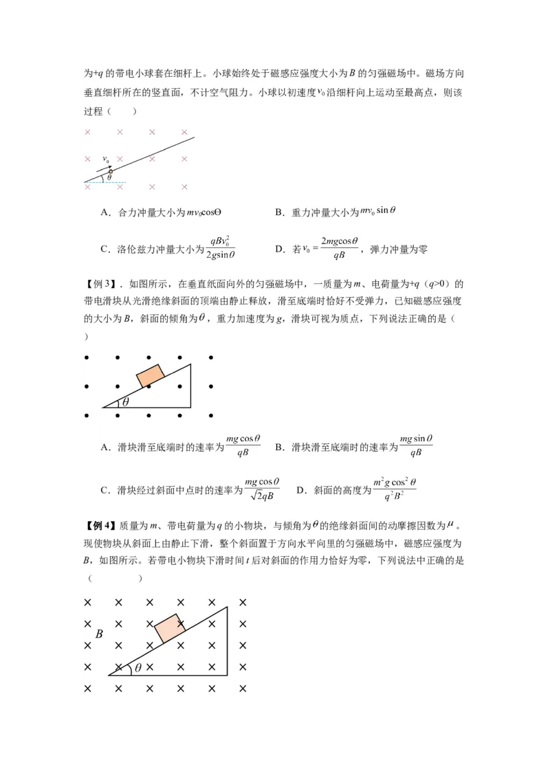专题24磁场的基本性质（原卷版）_2025高中物理模型方法技巧高三复习专题练习讲义_新版高考物理模型与方法