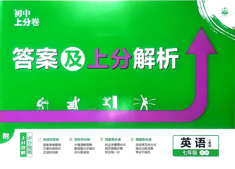 2026初中上分卷英语7年级上册解析册_2026版初中《必刷题上分卷》7年级上册（7科全套）_2026《初中上分卷&bull;英语》7上（人教版）