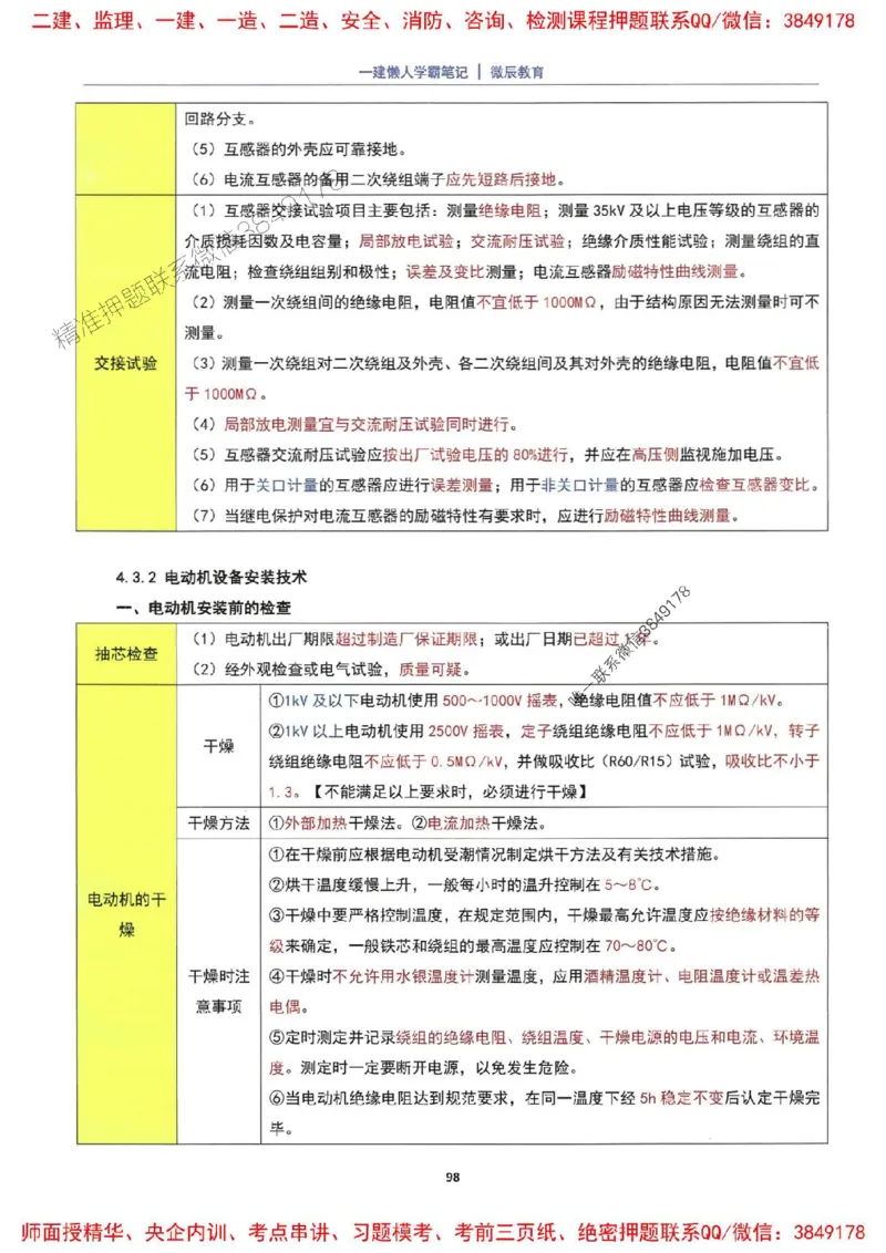 25一建机电懒人学霸笔记_2026年一级建造师_2026年一建机电_2025年一建机电SVIP_01-精华文档✿电子教材✿历年真题_35-机电《懒人学霸笔记》SMR推荐