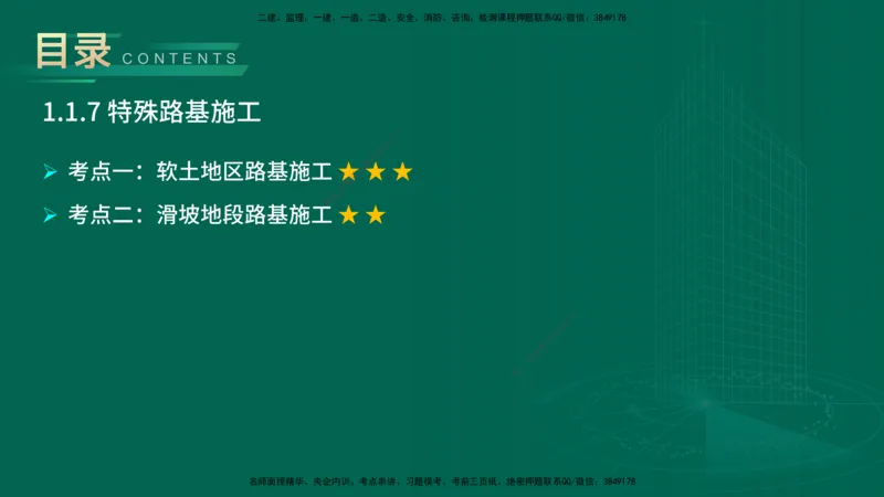 25年一建《公路实务》大V精讲第1章讲义在线版_2026年一级建造师_2026年一建公路_2025年一建公路SVIP_02-基础精讲✿高端面授✿深度强化_22-公路《强化精讲班》刘军刚YL