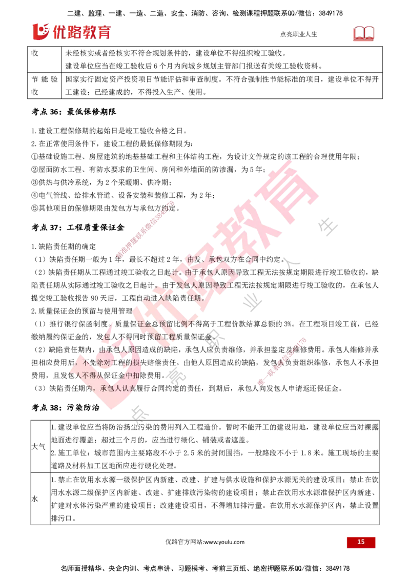 25一建《法律法规》预测金点打印版_2026年一建法规_2025年一建法规SVIP_04-冲刺串讲✿考点强化✿小灶集训_39-法规《黄金预测金点》孙老师YL