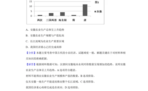 2013年高考历史试卷（安徽）（解析卷）_历史历年高考真题_新&middot;PDF版2008-2025&middot;高考历史真题_历史（按试卷类型分类）2008-2025_自主命题卷&middot;历史（2008-2025）
