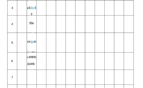 2026春人教版英语八下Unit8艾宾浩斯记忆_初中英语新版_最新人教版英语八年级下册_2026春新人教版八下（更新中）_04单词背诵默写8个表（全）