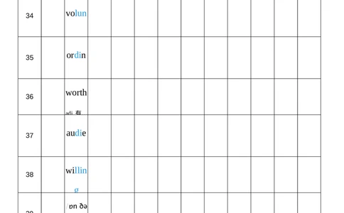 2026春人教版英语八下Unit8艾宾浩斯记忆_初中英语新版_最新人教版英语八年级下册_2026春新人教版八下（更新中）_04单词背诵默写8个表（全）
