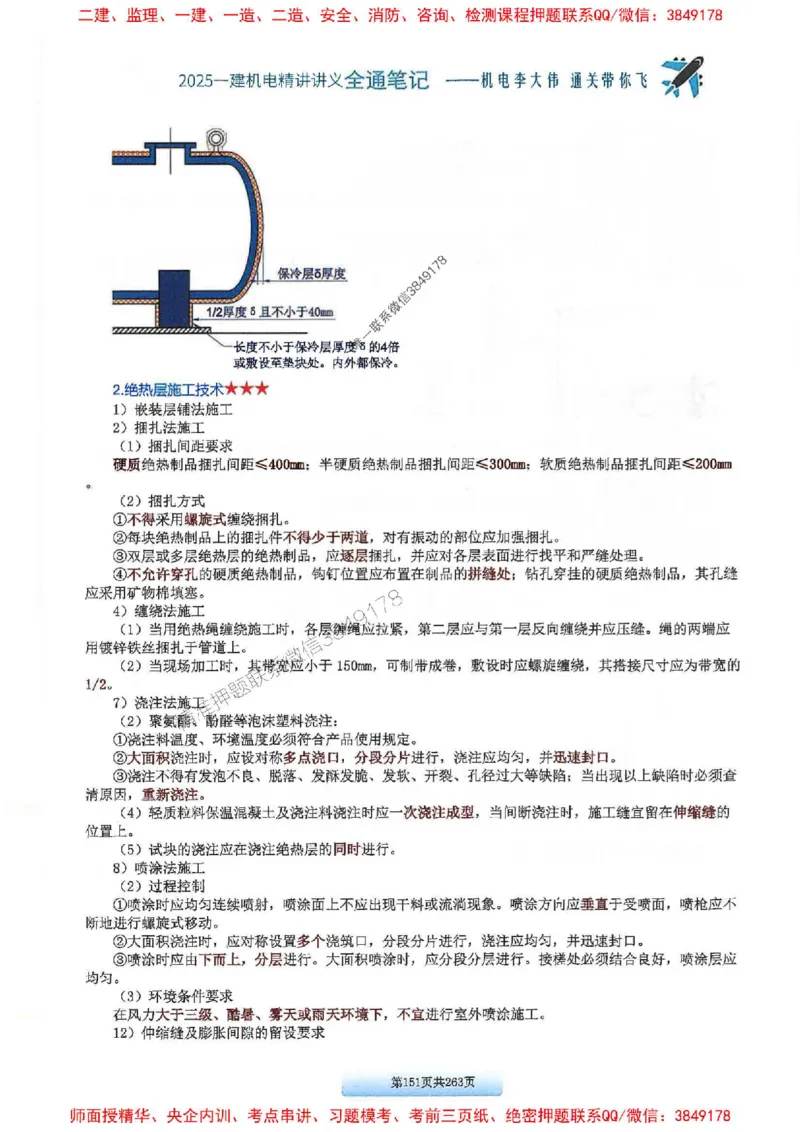 25年一建-机电-李大伟-全通笔记图文详解_2026年一级建造师_2026年一建机电_2025年一建机电SVIP_01-精华文档✿电子教材✿历年真题_22-机电《全通笔记+训练题》李大伟推荐