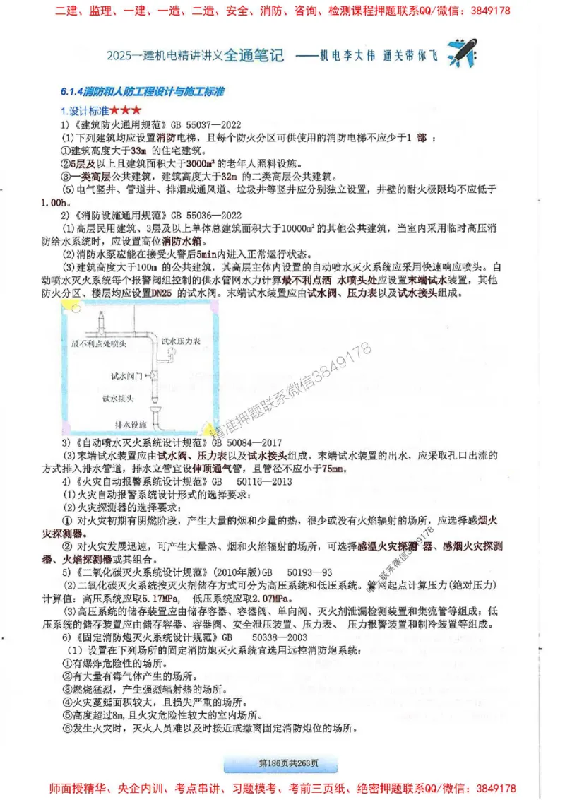 25年一建-机电-李大伟-全通笔记图文详解_2026年一级建造师_2026年一建机电_2025年一建机电SVIP_01-精华文档✿电子教材✿历年真题_22-机电《全通笔记+训练题》李大伟推荐