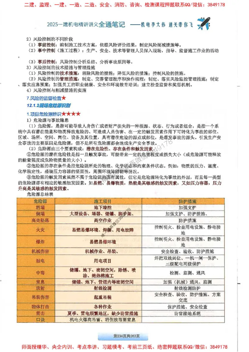 25年一建-机电-李大伟-全通笔记图文详解_2026年一级建造师_2026年一建机电_2025年一建机电SVIP_01-精华文档✿电子教材✿历年真题_22-机电《全通笔记+训练题》李大伟推荐