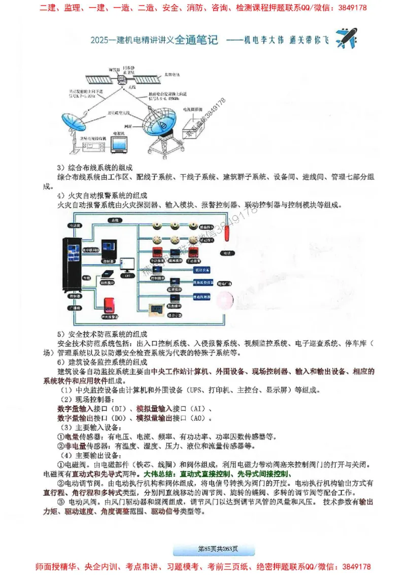 25年一建-机电-李大伟-全通笔记图文详解_2026年一级建造师_2026年一建机电_2025年一建机电SVIP_01-精华文档✿电子教材✿历年真题_22-机电《全通笔记+训练题》李大伟推荐