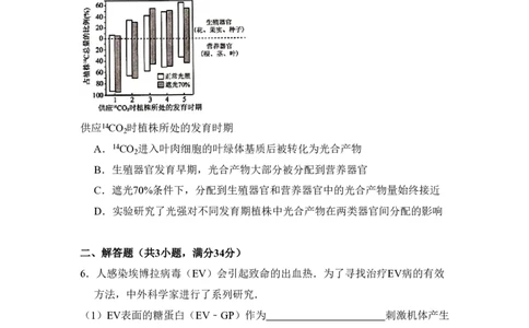 2016年高考生物试卷（北京）（空白卷）_生物历年高考真题_新&middot;PDF版2008-2025&middot;高考生物真题_生物（按试卷类型分类）2008-2025_自主命题卷&middot;生物（2008-2025）_北京自主命题&middot;生物（2008-2025）