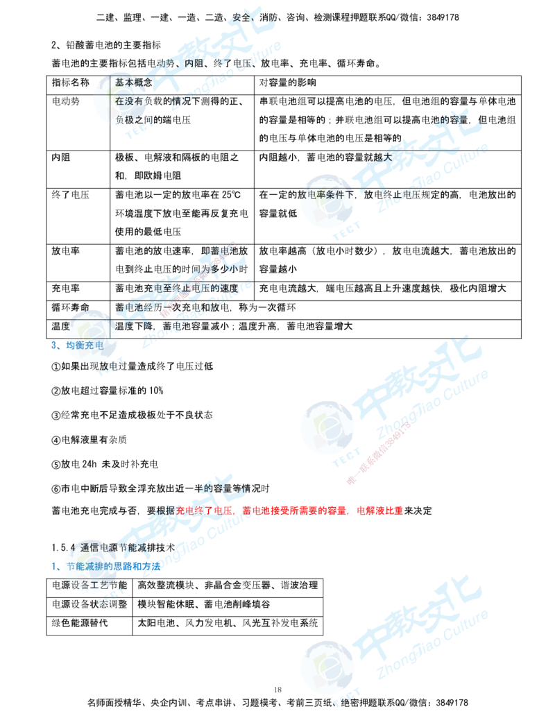 01.2025-一建-通信-考前急救-打印版讲义_2026年一级建造师_2026年一建通信_2025年一建通信SVIP_04-冲刺串讲✿考点强化✿小灶集训_17-通信《考前急救班》邵老师ZJ_课程讲义