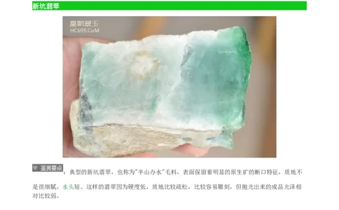 新坑种翡翠_X018-玉石珠宝鉴定教程最新合集_8、玉石翡翠鉴定与投资电子资料_赌石专题