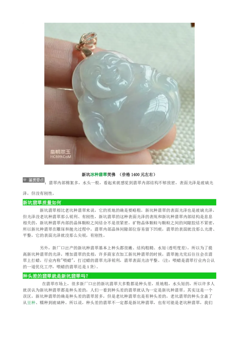 新坑种翡翠_X018-玉石珠宝鉴定教程最新合集_8、玉石翡翠鉴定与投资电子资料_赌石专题