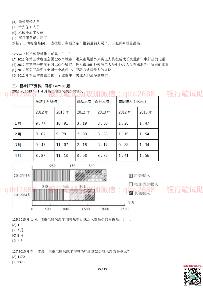 行测题库及答案详解二_2025春招题库汇总_银行题库-1_银行全套上岸资料_各银行笔试真题_邮储上岸资料_邮储银行招聘考试笔试复习资料_1.邮储银行行测专项（掌握解题技巧，多做题）