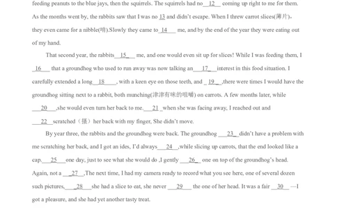 2015年高考英语试卷（四川）（解析卷）_英语历年高考真题_新&middot;Word版2008-2025&middot;高考英语真题_英语（按年份分类）2008-2025_2015&middot;高考英语真题