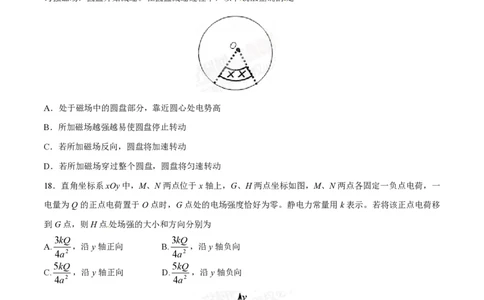 2015年高考物理试卷（山东）（空白卷）_物理历年高考真题_新&middot;PDF版2008-2025&middot;高考物理真题_物理（按试卷类型分类）2008-2025_自主命题卷&middot;物理（2008-2025）