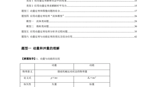 专题14动量与动量定理及其应用（解析版）_2025高中物理模型方法技巧高三复习专题练习讲义_新版高考物理模型与方法
