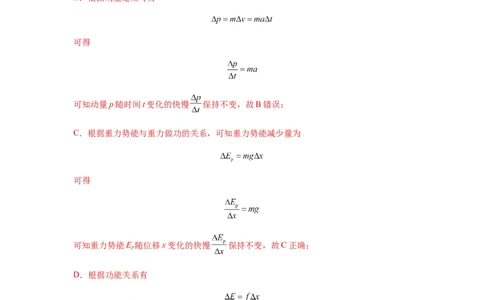 专题14动量与动量定理及其应用（解析版）_2025高中物理模型方法技巧高三复习专题练习讲义_新版高考物理模型与方法