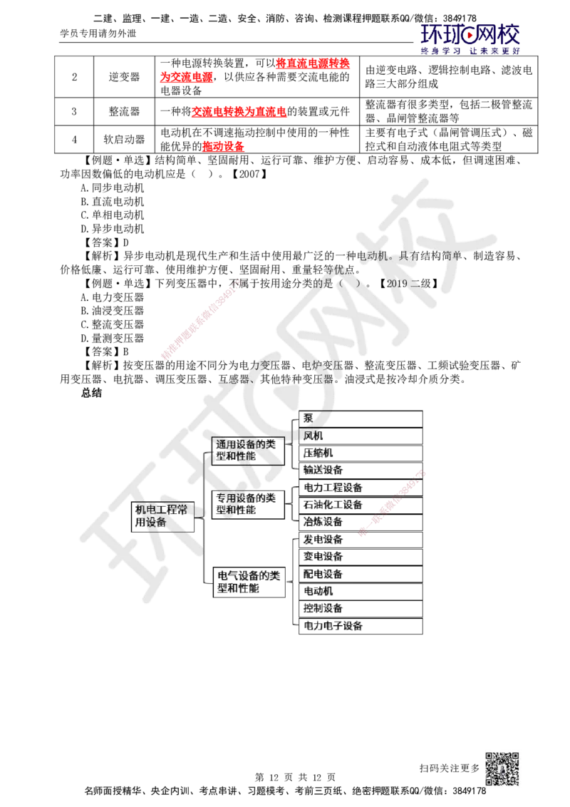 04.第4讲-12专用设备、电气设备的类型和性能_2026年一级建造师_2026年一建机电_2025年一建机电SVIP_02-基础精讲✿高端面授✿深度强化_26-机电《考点精讲班》苏婷、赵金凤HQ_苏婷