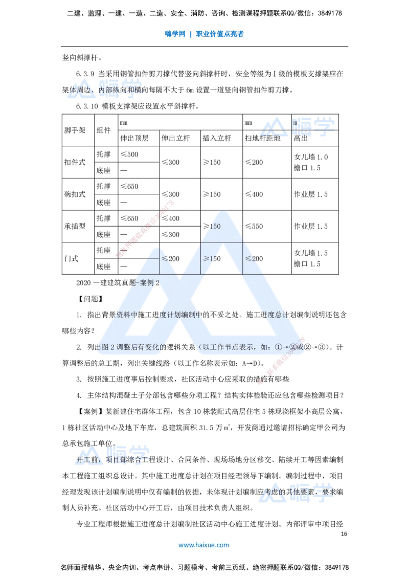 07.2025臧雪志-五年真题解析-2020年真题_2026年一级建造师_2026年一建建筑_2025年一建建筑SVIP_03-习题精析✿实战特训✿模考通关_03-建筑《五年真题解析》臧雪志HX_讲义