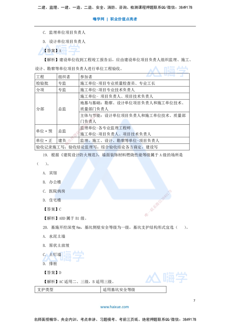 07.2025臧雪志-五年真题解析-2020年真题_2026年一级建造师_2026年一建建筑_2025年一建建筑SVIP_03-习题精析✿实战特训✿模考通关_03-建筑《五年真题解析》臧雪志HX_讲义