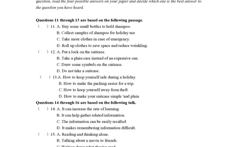 2017年高考英语试卷（上海）（秋考）（空白卷）_英语历年高考真题_新&middot;PDF版2008-2025&middot;高考英语真题_英语（按试卷类型分类）2008-2025_自主命题卷&middot;英语（2008-2025）