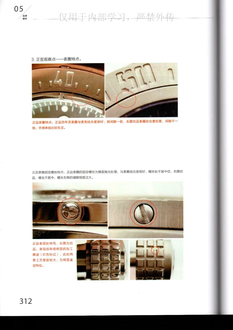 名表通鉴_X017-奢侈品鉴定教程最新合集_5、寄卖行鉴定全套手册合集6套_手表鉴定资料